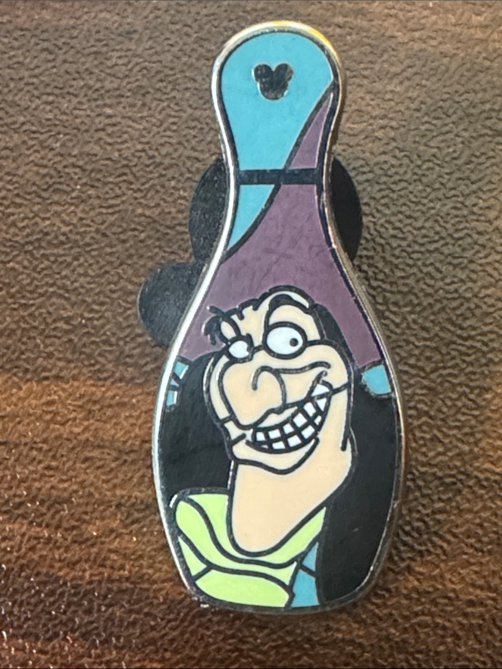 5/$25 Disney Bowling Pin Villains - Captain Hook Pin